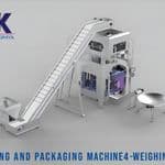 PACKAGING MACHINE WITH 14 WEIGHING HEADS