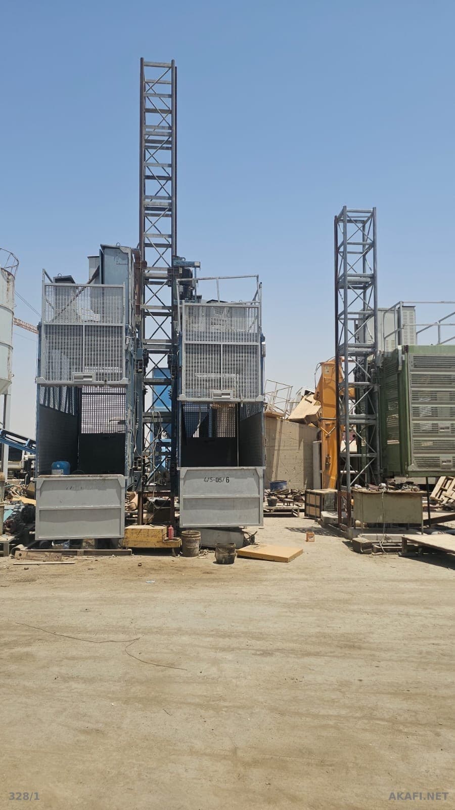 For Sale: Construction Hoist Mast Sections and Cabins - Riyadh