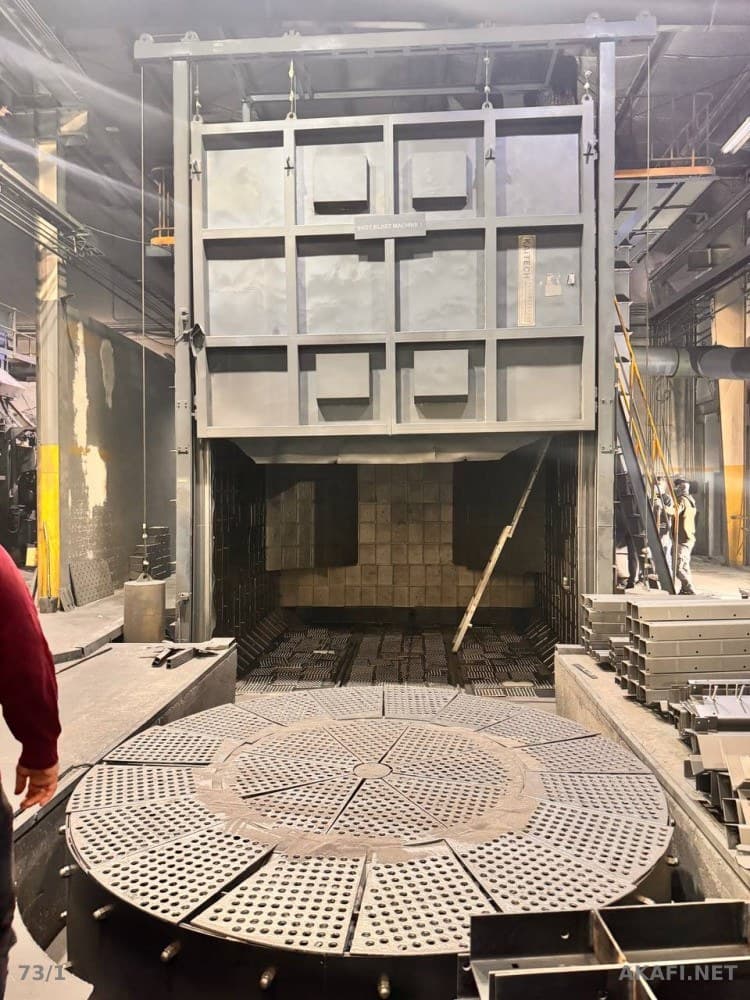 Rotary Sand Blast Machine
