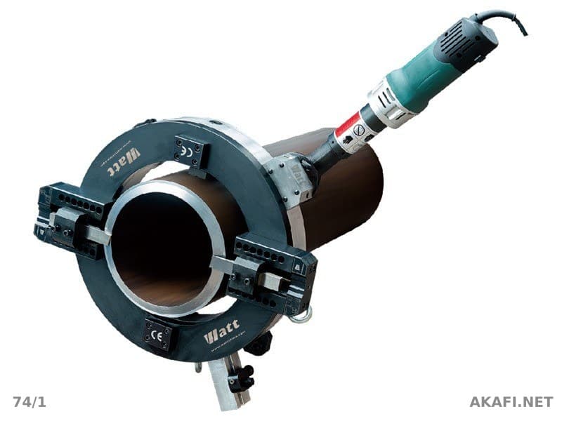 Electric Split Frame Pipe Cutting and Beveling Machine